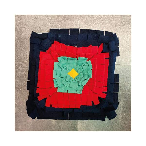 ALFOMBRA DE OLFATO P/SNACKS O BALANCEADO 45X45CM / M14 